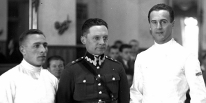 Jubileusz 35-lecia pracy fechmistrza Eugeniusza Linnemanna w Krakowie w 1927 roku.