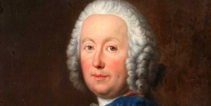 "Portret Jana Jerzego Fleminga" Antoine`a Pesne`a.