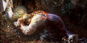 "Na grobie powstańca"  Władysława Rossowskiego.