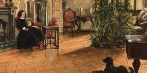 "W salonie" Józefa Szermentowskiego.