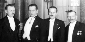 Raut na Zamku Królewskim dla nowowybranych posłów i senatorów wydany przez prezydenta RP Ignacego Mościckiego z okazji otwarcia sesji sejmowej 10.12.1930 r.