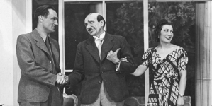 Przedstawienie "Dlaczego zaraz tragedia" Romana Niewiarowicza w Teatrze Miejskim w Bydgoszczy w marcu 1939 r.