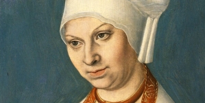 "Portret Barbary księżnej Saksonii" Lucasa Cranacha Starszego (warsztat).