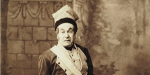 Mieczysław Frenkiel jako Lichocki w spektaklu "Kościuszko pod Racławicami" Władysława Ludwika Anczyca.