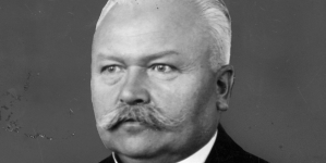 Józef Raczyński, minister rolnictwa i dóbr państwowych. Fotografia portretowa.