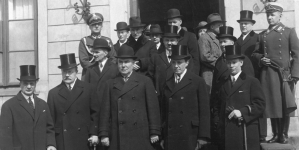 Wizyta delegacji rządu łotewskiego w Polsce 2.05.1929 r.