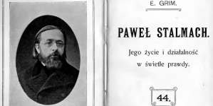 Strony z książki "Paweł Stalmach : jego życie i działalność w świetle prawdy".
