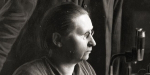 Seweryn Krzemieniewski i jego żona Helena w czasie pracy w laboratorium.