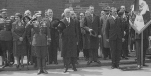 Uroczystość poświęcenia sztandaru Legii Inwalidów Wojennych RP im. gen. Józefa Sowińskiego w Krakowie w 1931 r.