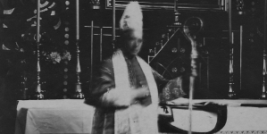Poświęcenie ołtarza św. Huberta w kościele św. Elżbiety we Lwowie 16.06.1926 r.