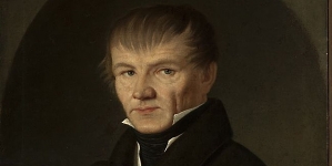 "Portret męski" Jana Sikorskiego.