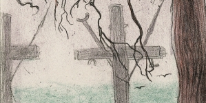 "Cmentarz bohaterów" Leopolda Gottlieba.