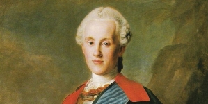 "Portret Karola z Saksonii, księcia Kurlandii" Pietro Rotariego.
