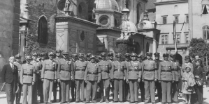 Zjazd Związku byłych uczestników Wojskowej Straży Kolejowej w czerwcu 1935 roku w Krakowie.