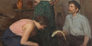 "Z połowu" Antoniego Piotrowskiego.