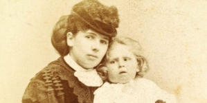 Barbara Kwilecka z synem.