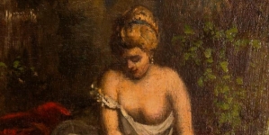 "Zuzanna w kąpieli" Emila Schinagla.