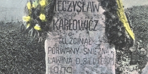 "Tatry : pomnik Karłowicza".