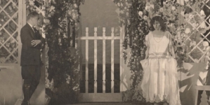 Maria Malicka i Aleksander Węgierko w sztuce "Świt: dzień i noc" w Teatrze Polskim w Warszawie, 22.07.1923 r.
