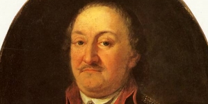 Portret Józefa Radzimińskiego, Wojewody Gnieźnieńskiego, pędzla Marcelego Bacciarellego.