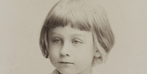 Portret Stanisława Ejsmonda w wieku dziecięcym.