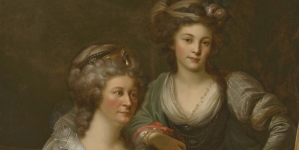 "Józefina z Mniszków Potocka z córką Pelagią" Jana Chrzciciela Lampiego.