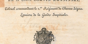"Essai sur le maniement de la lance" Wincentego Krasińskiego.