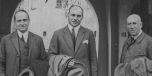 Jerzy Horak z wizytą w Krakowie w maju 1932 roku.