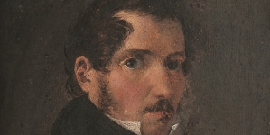 Autoportret Aleksandra Sleńdzińskiego.