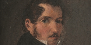 Autoportret Aleksandra Sleńdzińskiego.