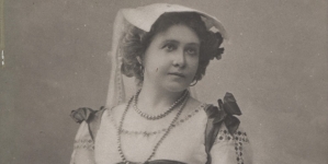 Gabriela Morska, fotografia portretowa (ok. 1907 r.)