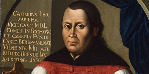 "Portret Kazimierza Leona Sapiehy" Vincenta Charlińskiego.