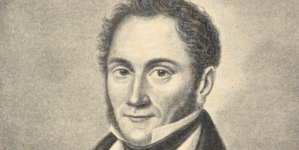 "Prezydent Warszawy Schuch, syn Jana Chrystyana Schucha, botanika i budowniczego. (Z  portretu malowanego przez E. Veser`a, ze zbiorów  rodzinnych p. Floryana Schucha.)"