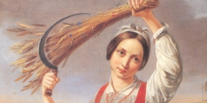 "Żniwiarka" Kanutego Rusieckiego.