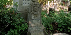 Grób Edwarda Klinka na cmentarzu ewangelicko-reformowanym w Warszawie.