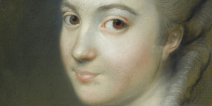 "Portret Aleksandry z Pernettów, 1 voto Issaure, 2 voto generałowej Zajączkowej"  Louisa Françoisa Marteau.