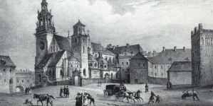 "Kościół Katedralny na Zamku" według J.N. Głowackiego.