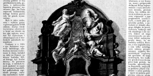 Portalowy nagrobek symboliczny Jana Tarły w kościele księży pijarów w Warszawie.