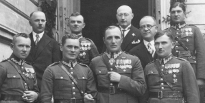 Organizatorzy 20 pułku piechoty w Krakowie.