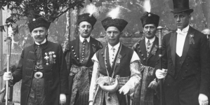 Bractwo Kurkowe we Lwowie w 1927 roku.