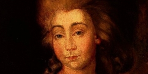 "Portret Urszuli z Zamoyskich Mniszchowej (1750-1808), żony Michała Jerzego Wandalina Mniszcha, marszałka wielkiego koronnego".