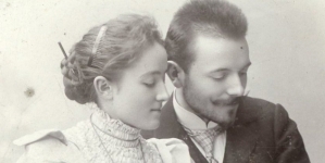 Kamilla i Antoni Chołoniewscy w 1900 r.