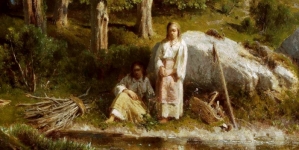 "Las dębowy" Józefa Szermentowskiego.