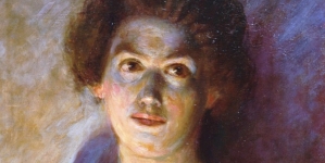 "Portret kobiety" Leonarda Stroynowskiego.