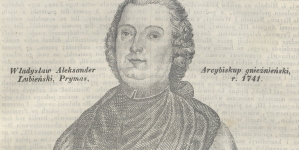 "Władysław Aleksander Łubieński, Prymas, Arcybiskup gnieźnieński, r. 1741."