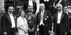 Prezydent RP Ignacy Mościcki podczas pobytu w Jabłonnie w czerwcu 1930 r.