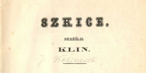 Julian Kaliszewski "Szkice" (strona tytułowa)