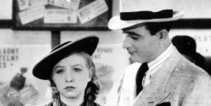 Jadwiga Andrzejewska i Jan Kreczmar w filmie Eugeniusza Cękalskiego "Strachy" z 1938 roku.