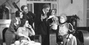 Przedstawienie "Królewska rodzina" w Teatrze im. Juliusza Słowackiego w Krakowie w kwietniu 1934 roku.