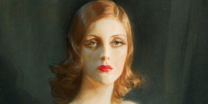 "Portret Jayne Manners" Tadeusz Styki.